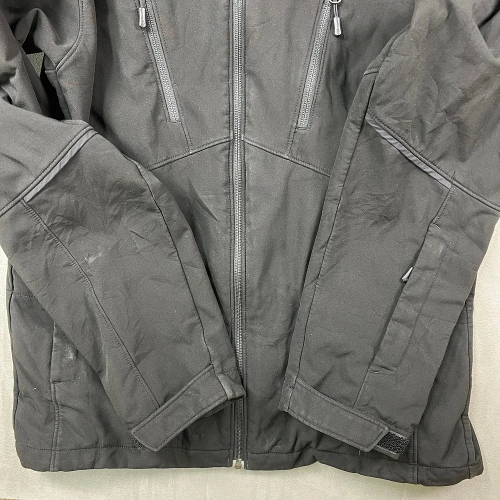 The North‎ Face Apex Bionic Softshell Jacket Mens S Black Full Zip Outdoor